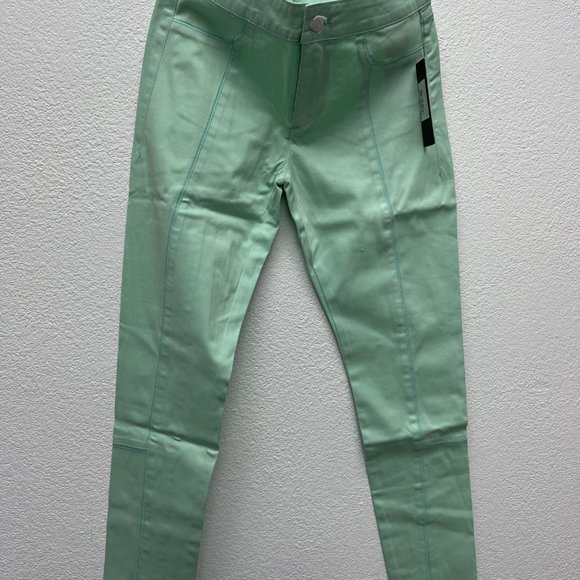 Guess Women's Jean Looking Leggings Size 26 Teal - Picture 3 of 4